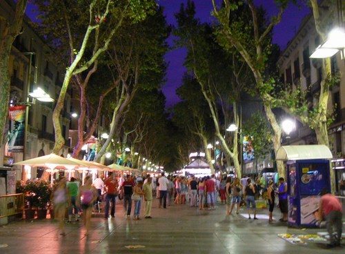 Las Ramblas: Hectic, pulsating, and definitely not the best place in Barca (but still good)!